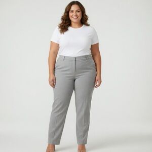 Calvin Klein Modern Fit Women’s Gray Pants Straight Leg - Size 16W